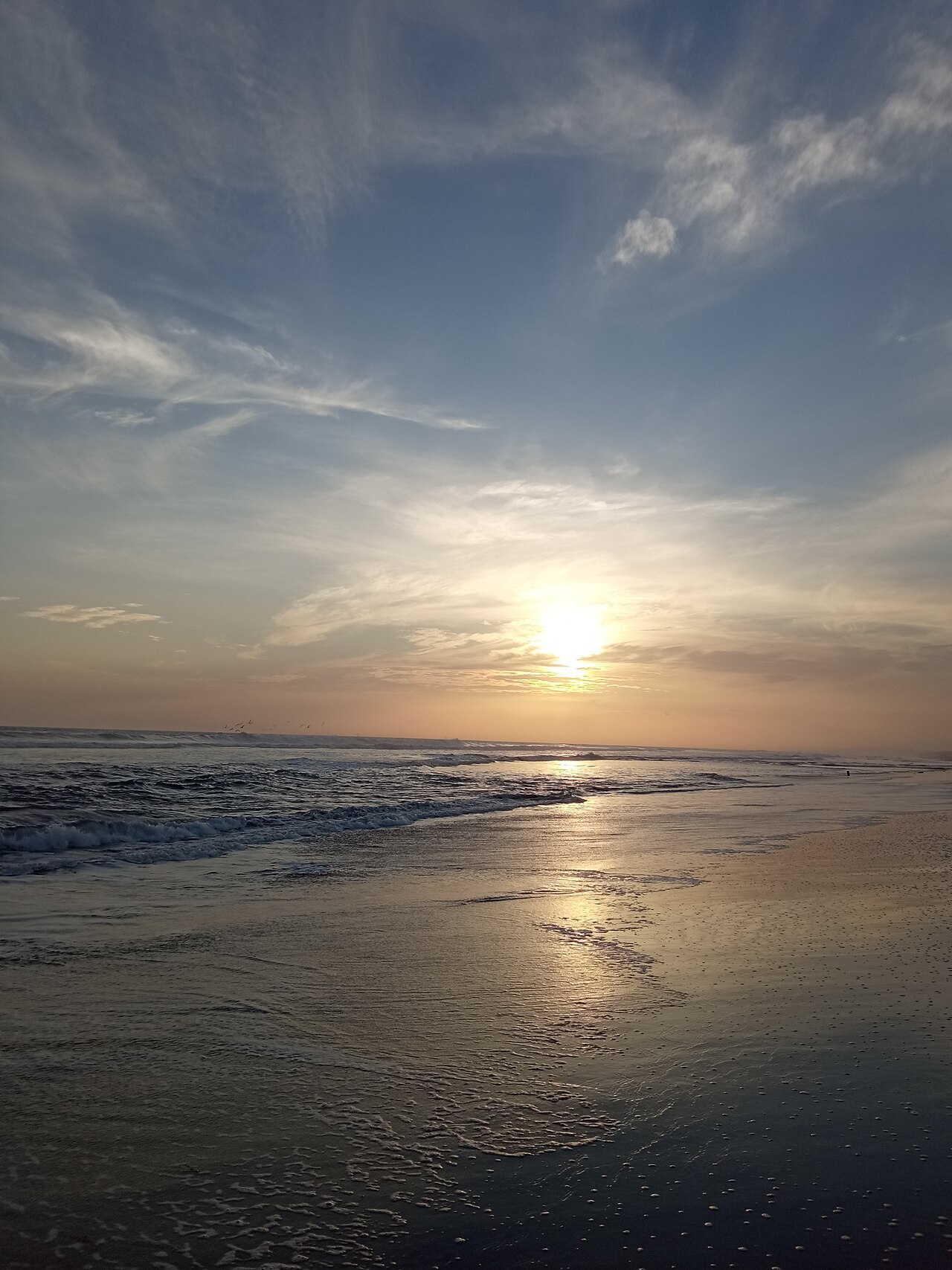 Atardecer en Playa Las Peñitas, León